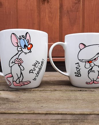 Zestaw kubków  Pinky i Mózg, Miniart10