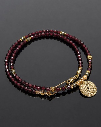 Granaty choker vol. 19 /19.02.26/- Szlachetna kolekcja, KiKa pracownia