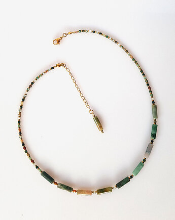 Naszyjnik Subtelny z Agatem Indyjskim, Mitsu