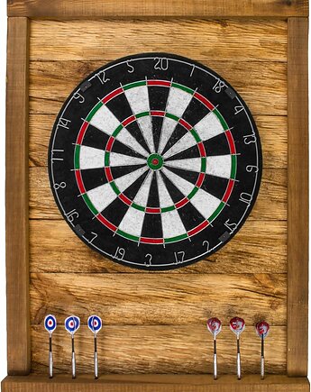 Tablica Drewniana John Paddle Premium do Darta Retro Vintage, John Paddle
