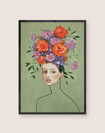 Dalia - plakat malarski, Blossom Studio