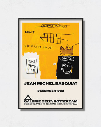 Jean-Michel Basquiat  plakat, Pas De LArt