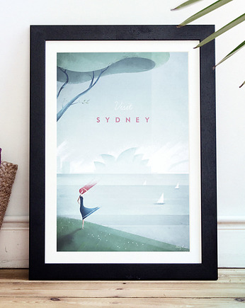 Sydney - vintage plakat 50x70 cm, minimalmill