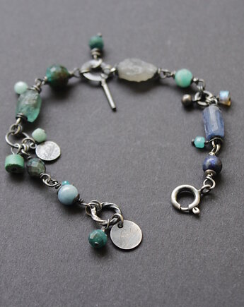 Unikatowa bransoletka - Wielka moc minerałów - Morza i Oceany III, fado