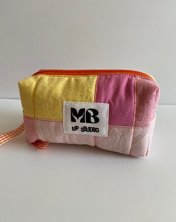 Kosmetyczka kuferek patchwork  mała, MB Up Studio
