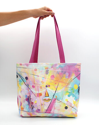 Torba Face PUGA róż Shopper, Puga Bags