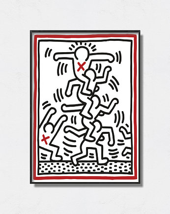 Keith Haring "Art Poster", Pas De LArt