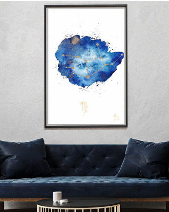 Gwiazdozbiór Panny Znak Zodiaku PANNA Plakat, My Moment