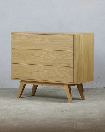 Bieliźniarka do sypialni / Komoda z szufladami / 6 szuflad / 103cm, Drevutnia