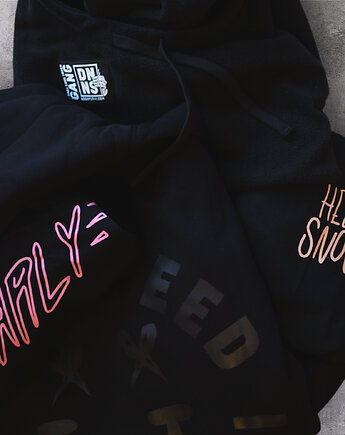 Czarny Longsleeve Gnarly, DONT NEED NO SAMURAI
