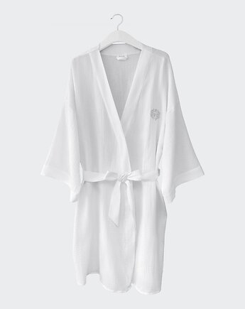 Muślinowe kimono białe, Caramella
