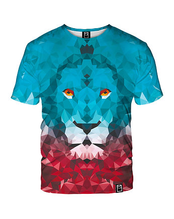 Męski T-shirt DR.CROW LION TRIANGLE, DrCrow