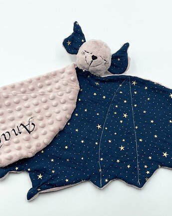 Przytulanka nietoperz dla niemowląt Złote Gwiazdki, Bett For Babies