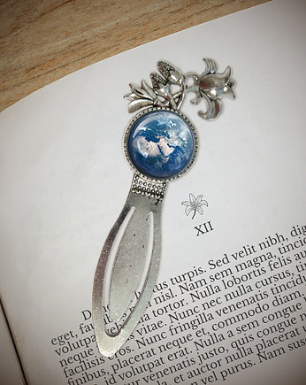 Zakładka do książki - Ziemia - lilia