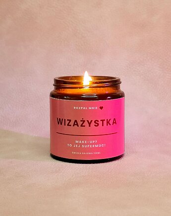 Świeczka sojowa WIZAŻYSTKA, SOy