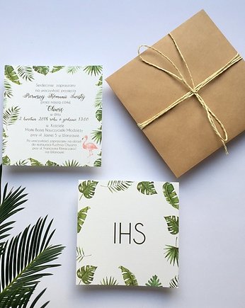 Zaproszenie  na  Komunię Świętą FD15, FarrowDesign