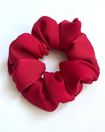 Czerwona gumka do włosów Scrunchie Elisabeth, Volie Line