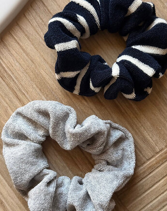 Gumka do włosów - navy stripes, RONKA