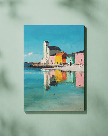 Italia latem - obraz na płótnie, Harry Monkey