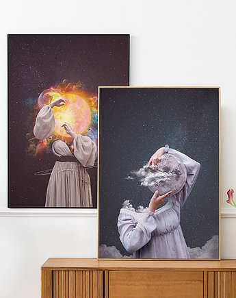 Zestaw 2 plakatów 50x70, Kamila Lenarcik