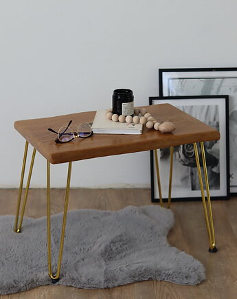 Stolik kawowy live edge loft mini, Ohwood manufaktura