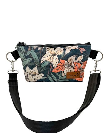Torebka "Jesienne kwiaty" welur, MUSHI