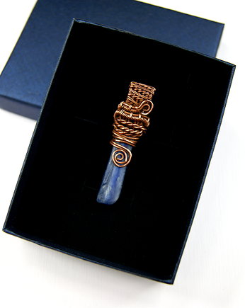 Wisiorek z kyanitem, Blue Pearl Art