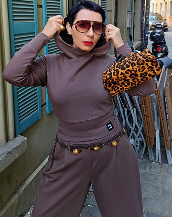 New BLUZA z Kapturem W O D A, momo fashion