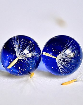 Kolczyki - sztyfty z dmuchawcem, Grol Jewellery