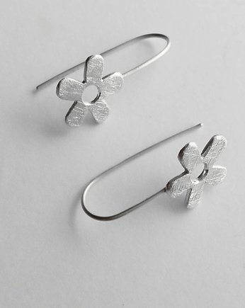 Kolczyki srebrne KWIAT, Katarzyna Kaminska ART