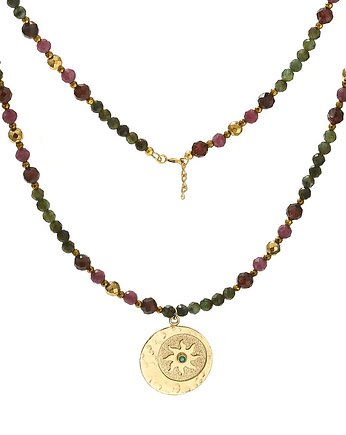 Naszyjnik KSIĘŻYC Lapis 925, ManillaStore
