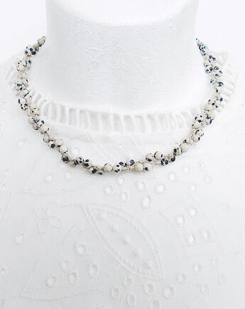 Jaspis dalmatyński Naszyjnik z zapięciem, galeria nuit