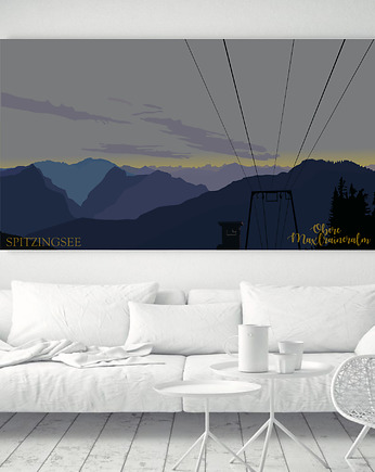 Plakat Panorama Alp, Project 8