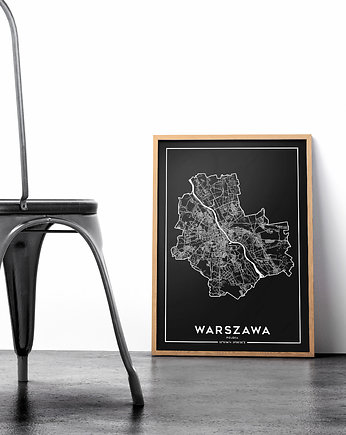 Plakat Miasto - Warszawa, Peszkowski Graphic