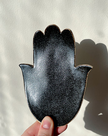 Talerzyk na palo santo HAMSA, rękoczyny