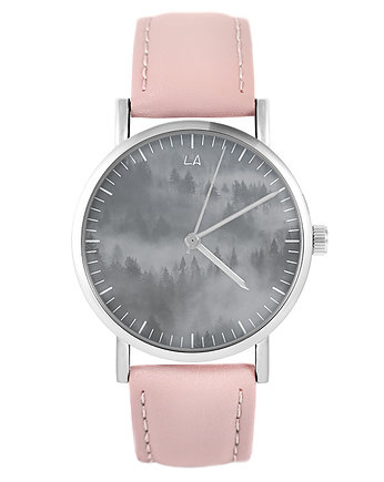 Zegarek - Wild Life - skóra, pudrowy róż, yenoo