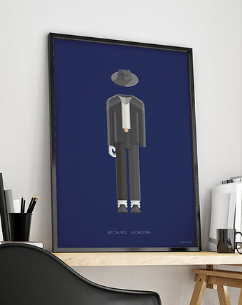 Plakat Michael Jackson, minimalmill