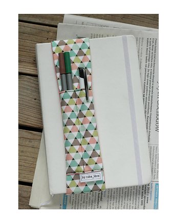Piórnik na notes, kalendarz - Trójkąty, cuba libre