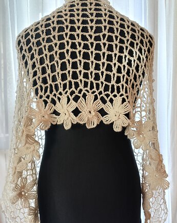 Szal mgiełka z kwiatami, ArteDania