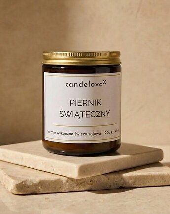 Piernik Świąteczny świeca sojowa, Candelovo