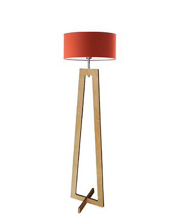 Drewniana lampa podłogowa BALI, LYSNE