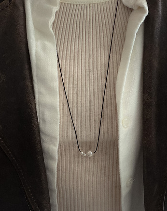 Naszyjnik jedwabny perły, Vander jewelry