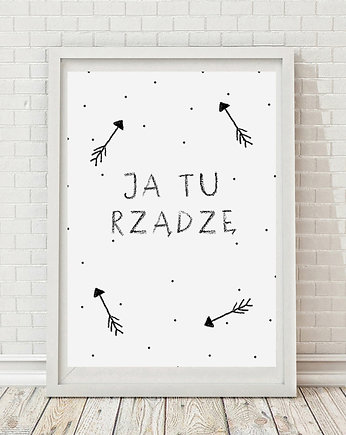 ja tu rządzę :) 30x30 cm, Milo Mi