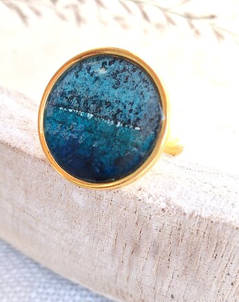 Pierścionek z kolekcji Aqua Varia, Slow Jewelry