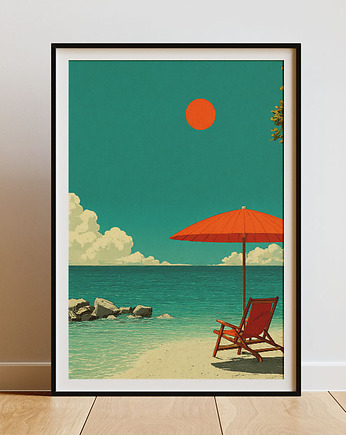 Plakat - Relaksik nad zatoką 1, Harry Monkey