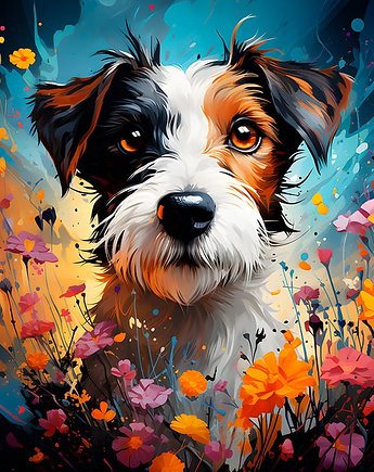 Poduszka ozdobna z Jack Russell, MOJAMAJA