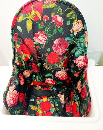 Wkładka do krzesełka Ikea-róże, Helena Kamińska