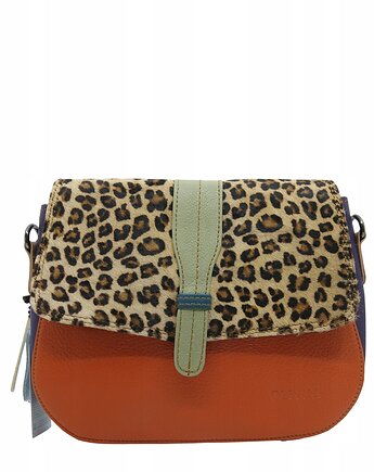 Torebka skórzana modna klasyczna skóra naturalna kolorowa eko OLIVKA, Olivka Warsaw