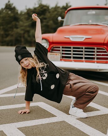T-shirt oversize Mocha Teddy, BejbiStory