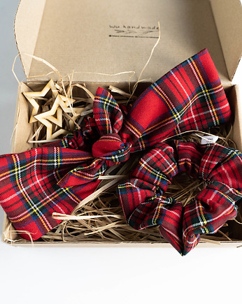 Zestaw akcesoriów Krata Święta, wu handmade